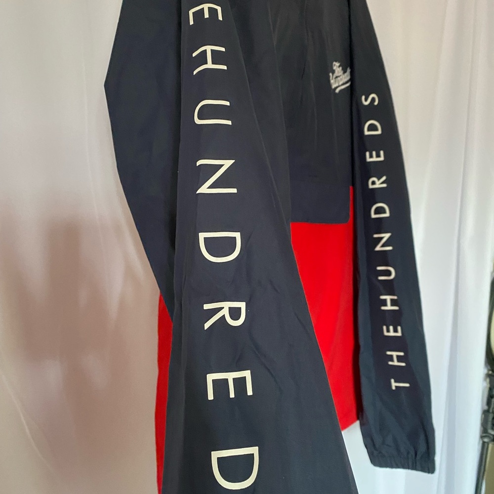TOMMY HILFIGER Men’s Half Zip Jacket size XL nylon front pocket adjustable hem - Picture 7 of 10